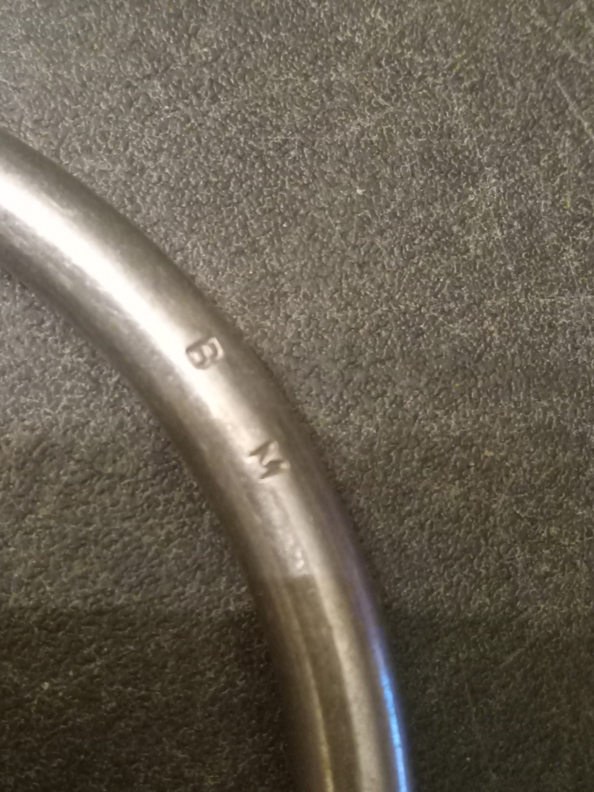 loose ring snaffle bit 5 3/4 in sweet iron dog bone mouth copper roller bitmaste