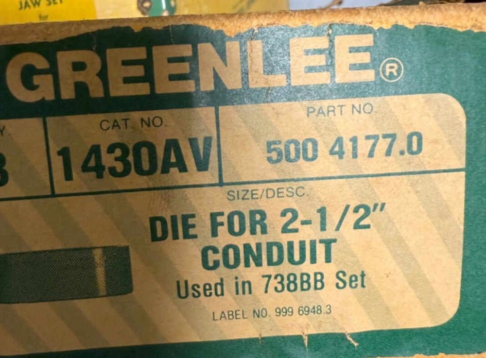 GreenLee 1430AV Conduit