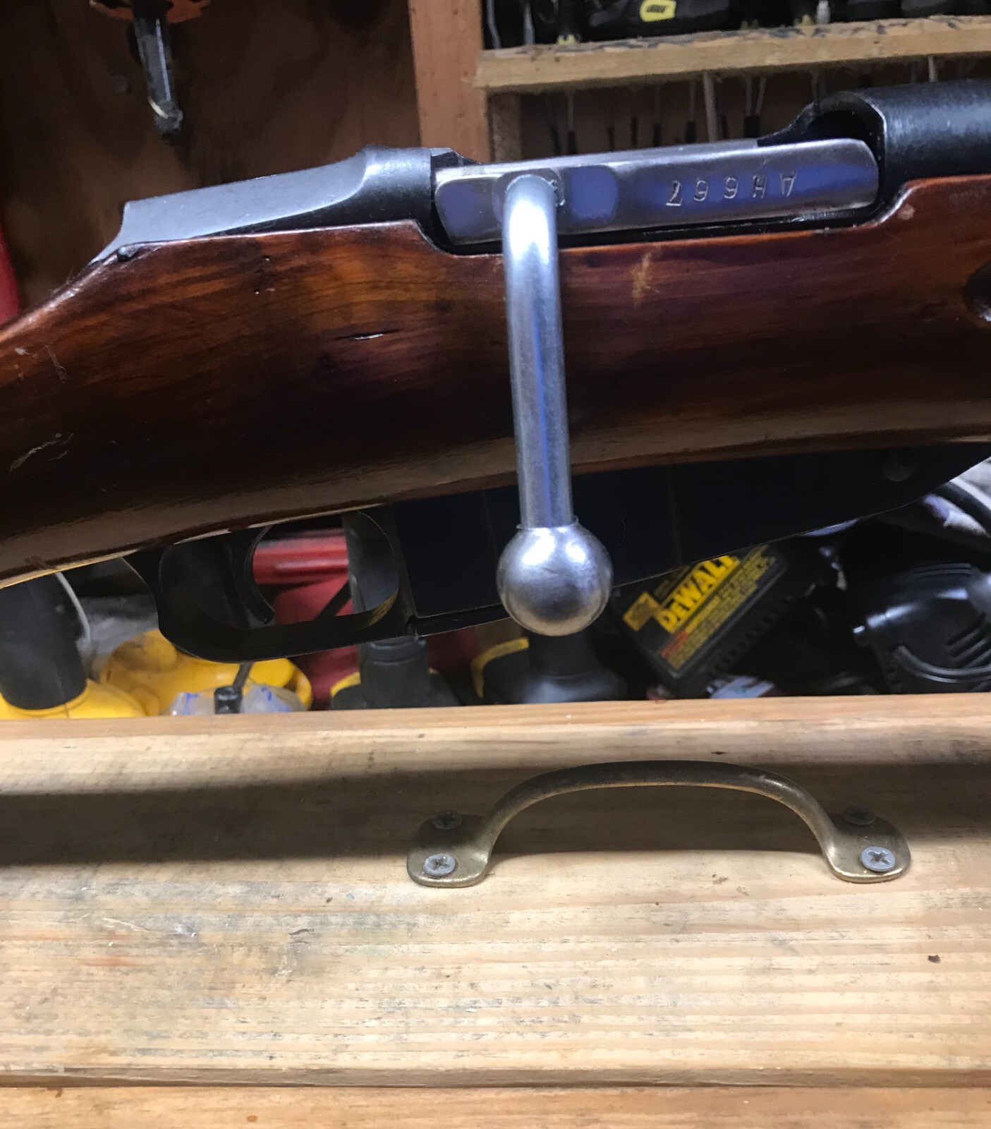 Mosin Nagant Bent/Sniper WWII Style Handle Custom Install Service "On Your Bolt"