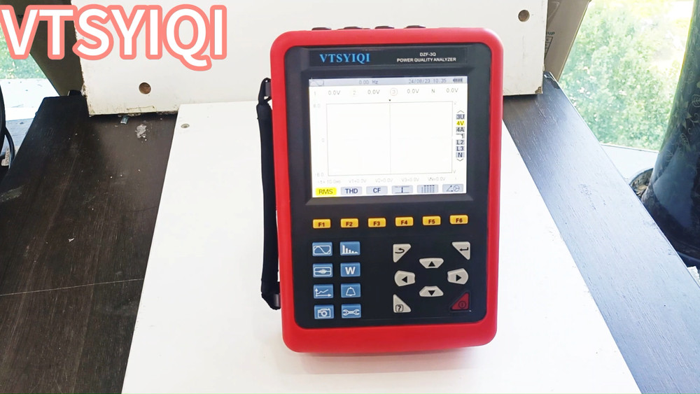 Power Quality Monitor Three-Phase Power Quality Analyzers Backlight Function