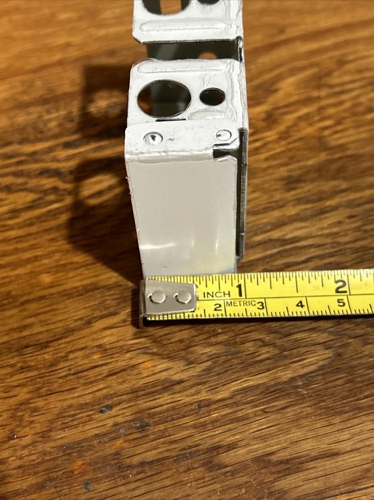 Universal blinds mounting boxes x2 in pack with hardware~ White New