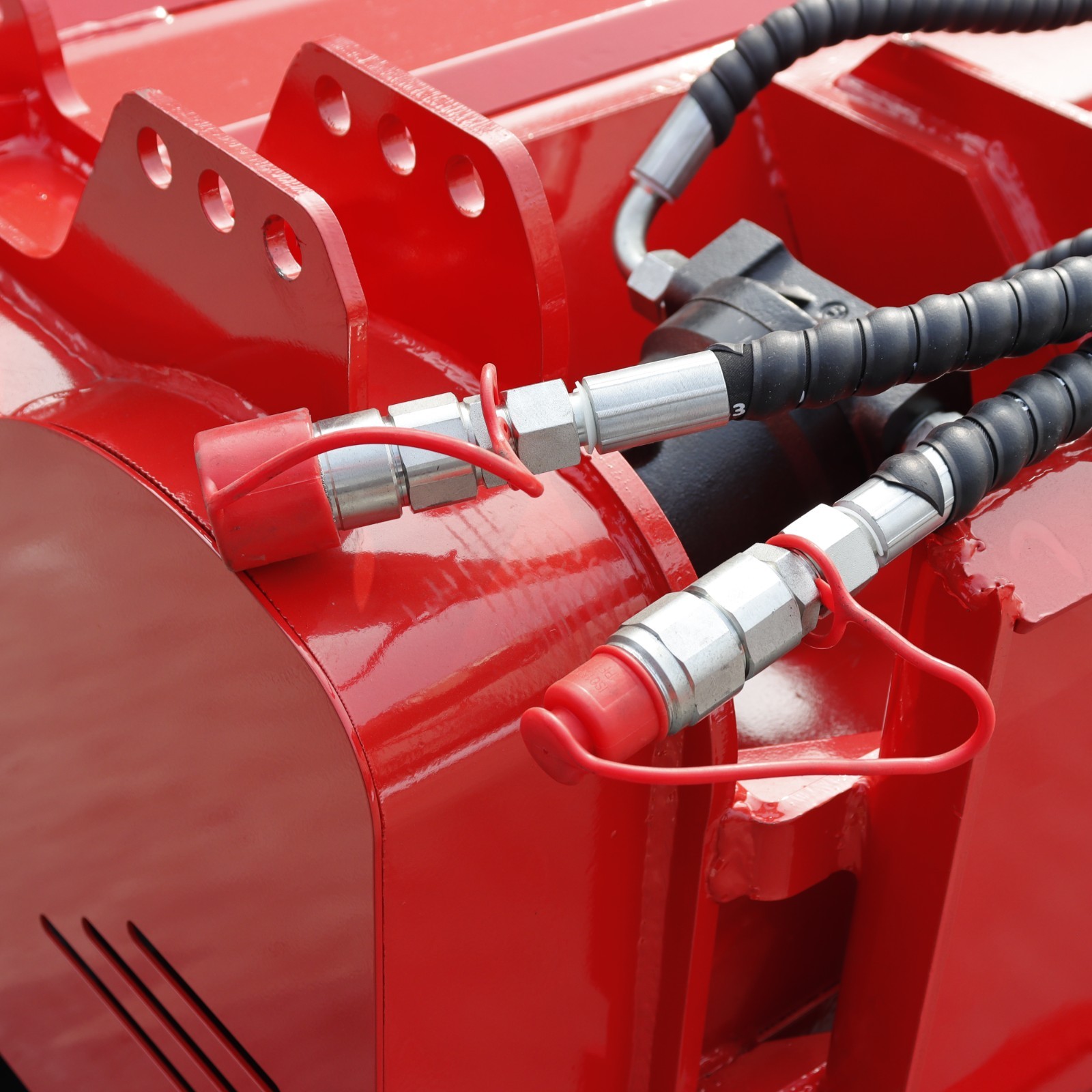 46" Forestry Mulcher Cutter for Bobcat Skid Steer Tree Removal Land Clearing