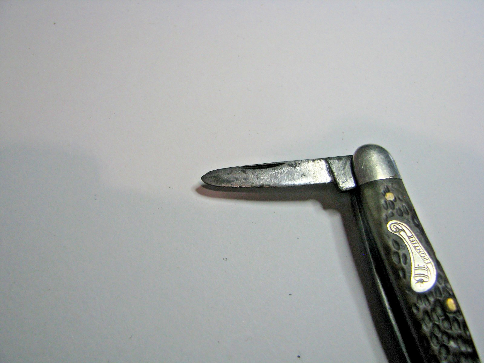 Vintage Imperieal Frontier 4221 Trapper Folding Pocket Knife USA