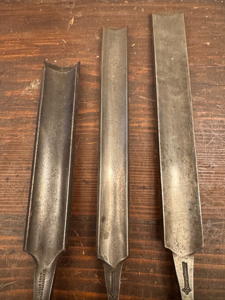 William Marples Paring Gouges Chisels British Woodwork Tools