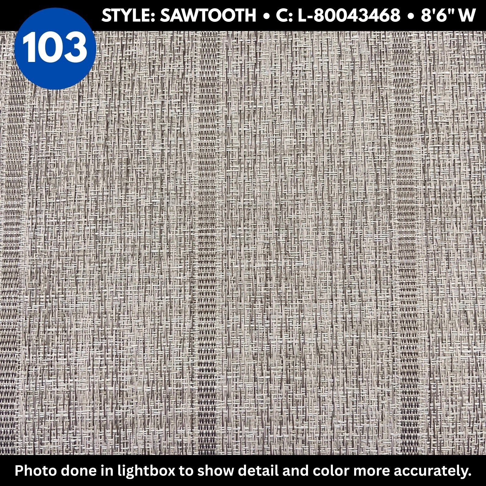 Woven Vinyl Flooring | Samples - 4.5" X 4.5" - Sample 95-108