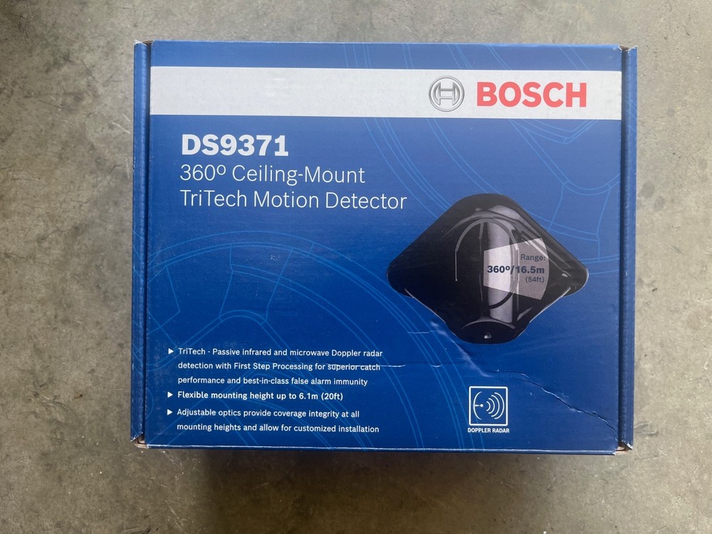 Bosch DS9370 360 Ceiling mount TriTech Motion Detector