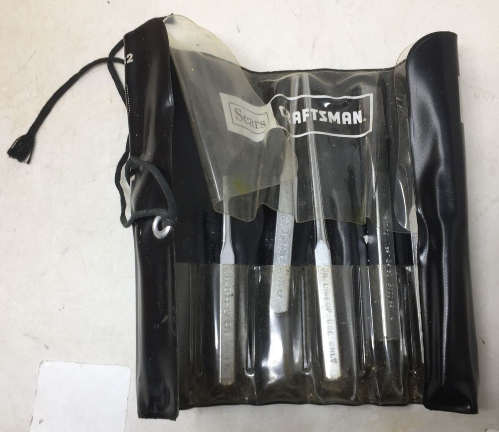 Sears Craftsman punch and chisel set, model number 4303
