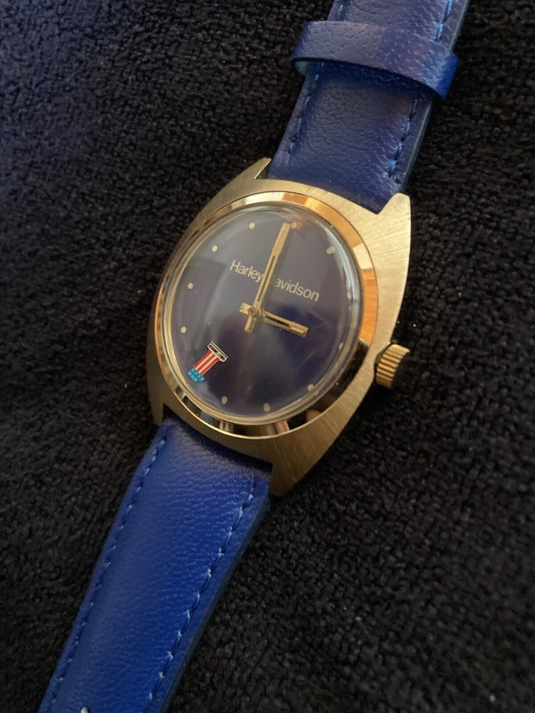 Harley Davidson Motorcycle Watch Mechanical Analog ( Never Used )