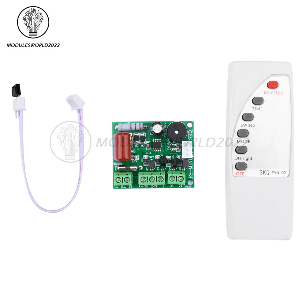Universal Fan Remote Control Modified Board Circuit Board Control Board Module