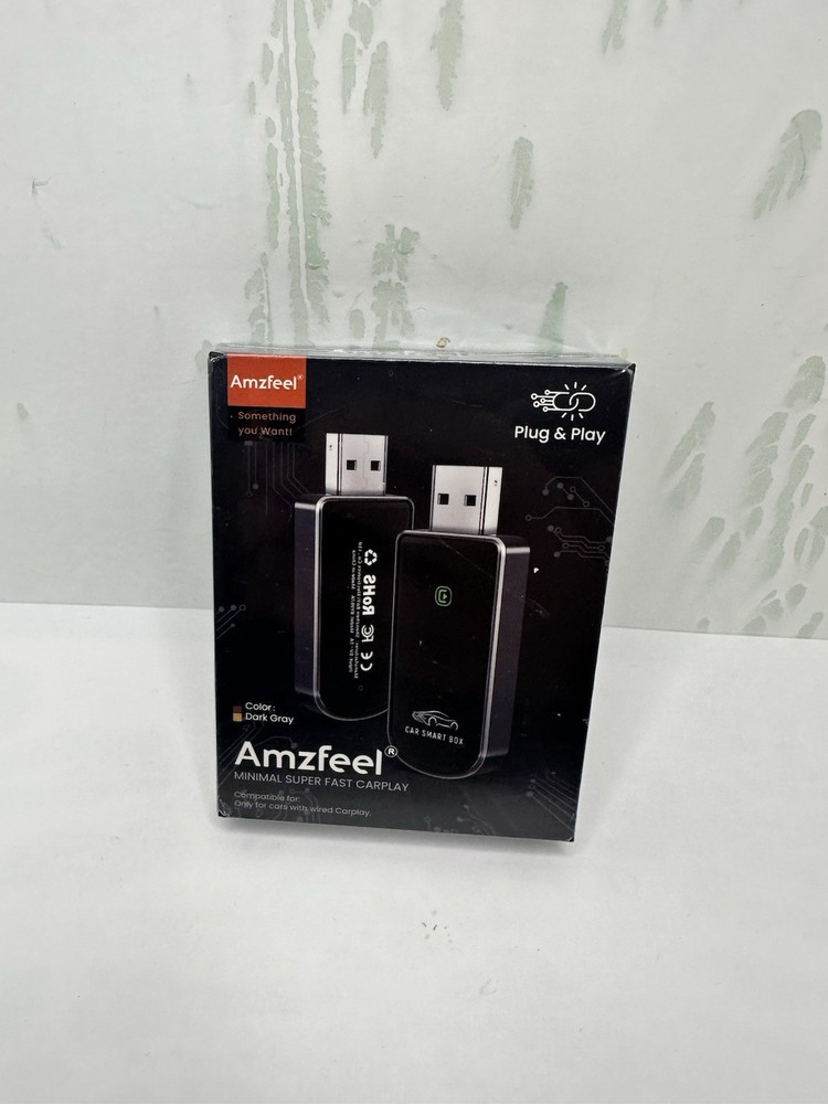 Wireless CarPlay Adapter- Mini Edition, Converts Factory Wired to Wireless New