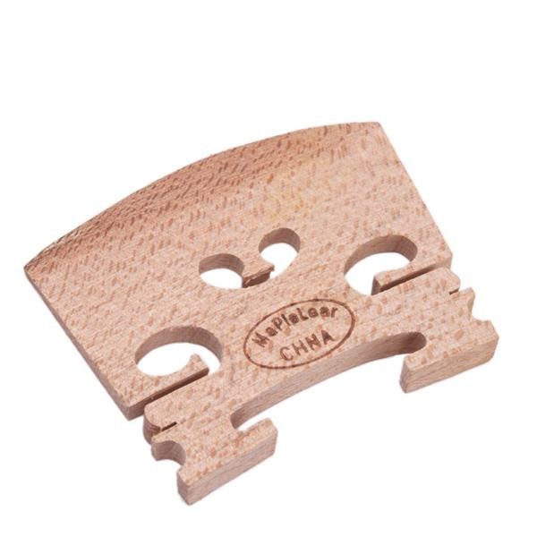 🔥4/4 High Quality Maple Violin Bridge Wood-colored