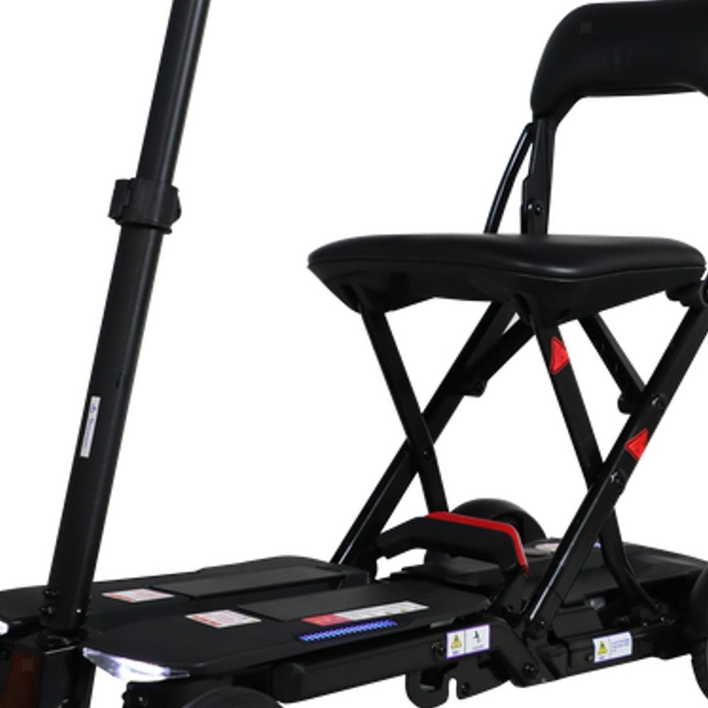 4 Wheel Mobility Scooter Foldable Remote Compact Comfortable for Seniors