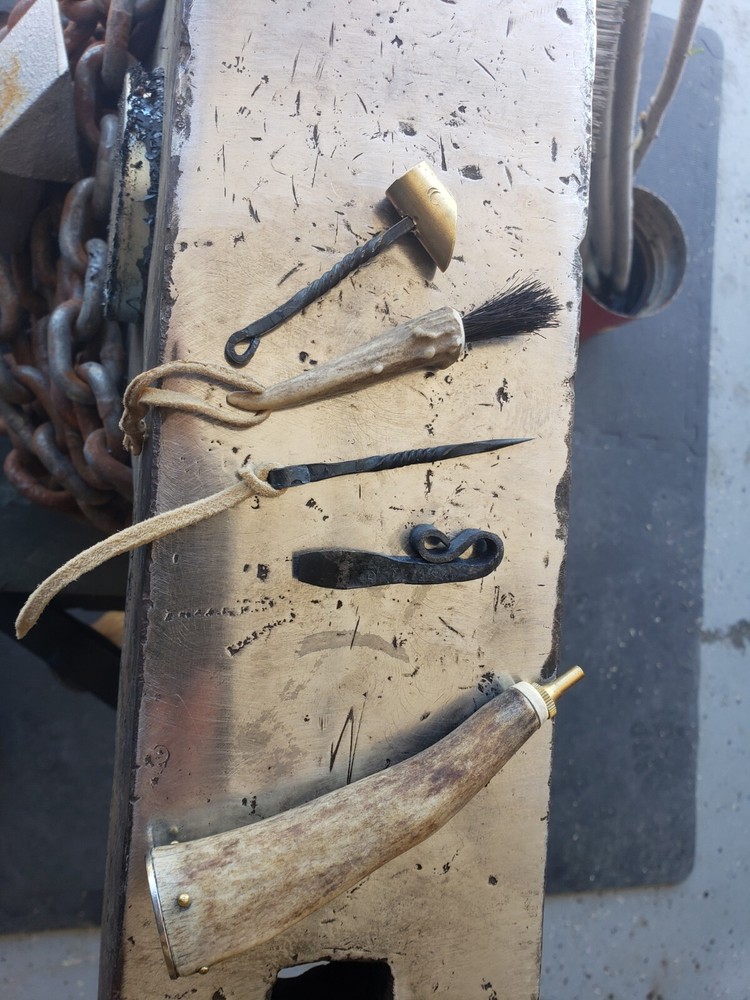 Hand Forged Muzzleloader Tool Set Flintlock Percussion Rifle Pistol Shotgun