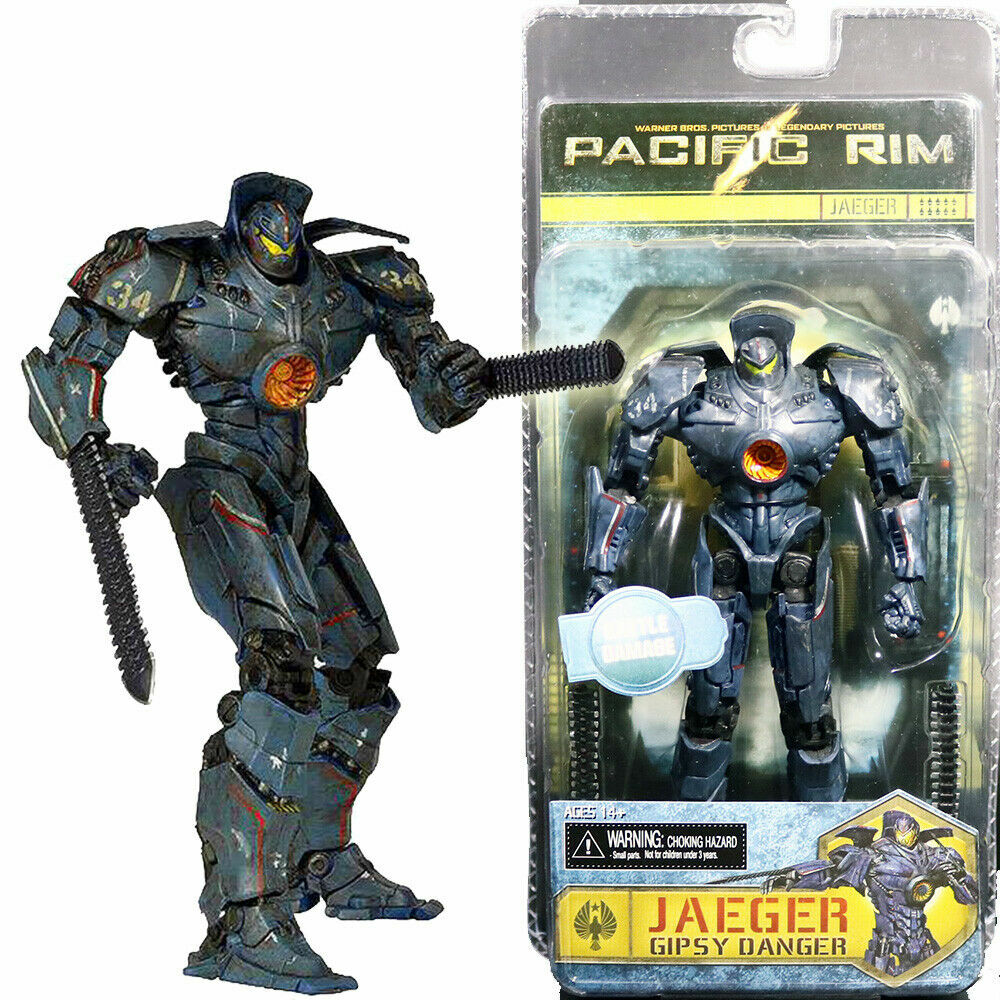 Jaeger Mark 3 Gipsy Danger Action Figure Battle Damage Edition For Pacific Rim