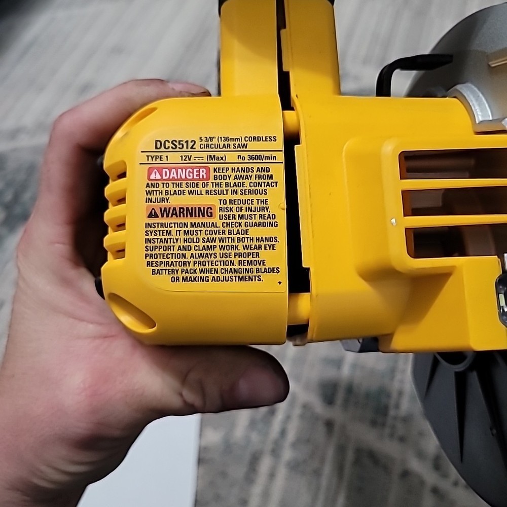 DeWalt DCS512 12V XTREME Circular Saw – WORKING Powerhead – Disassembled