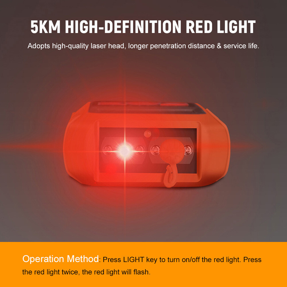 Handheld Optical Meter with 5km Red -70~+6dBm Optical W1R0