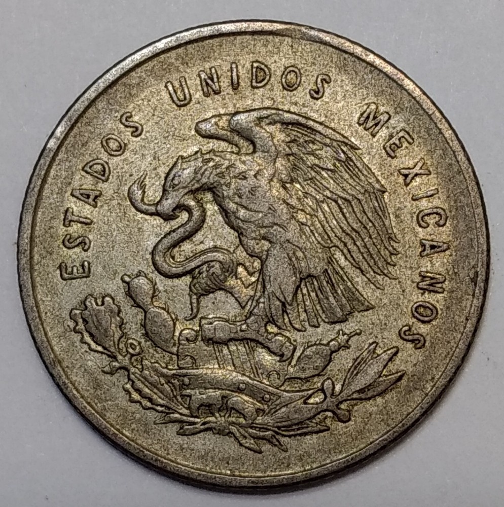 Mexico 1950 25 Centavos