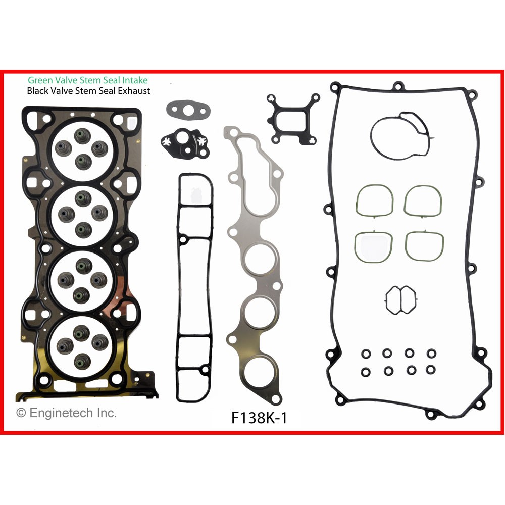 Enginetech Engine Gasket Set F138K-1;