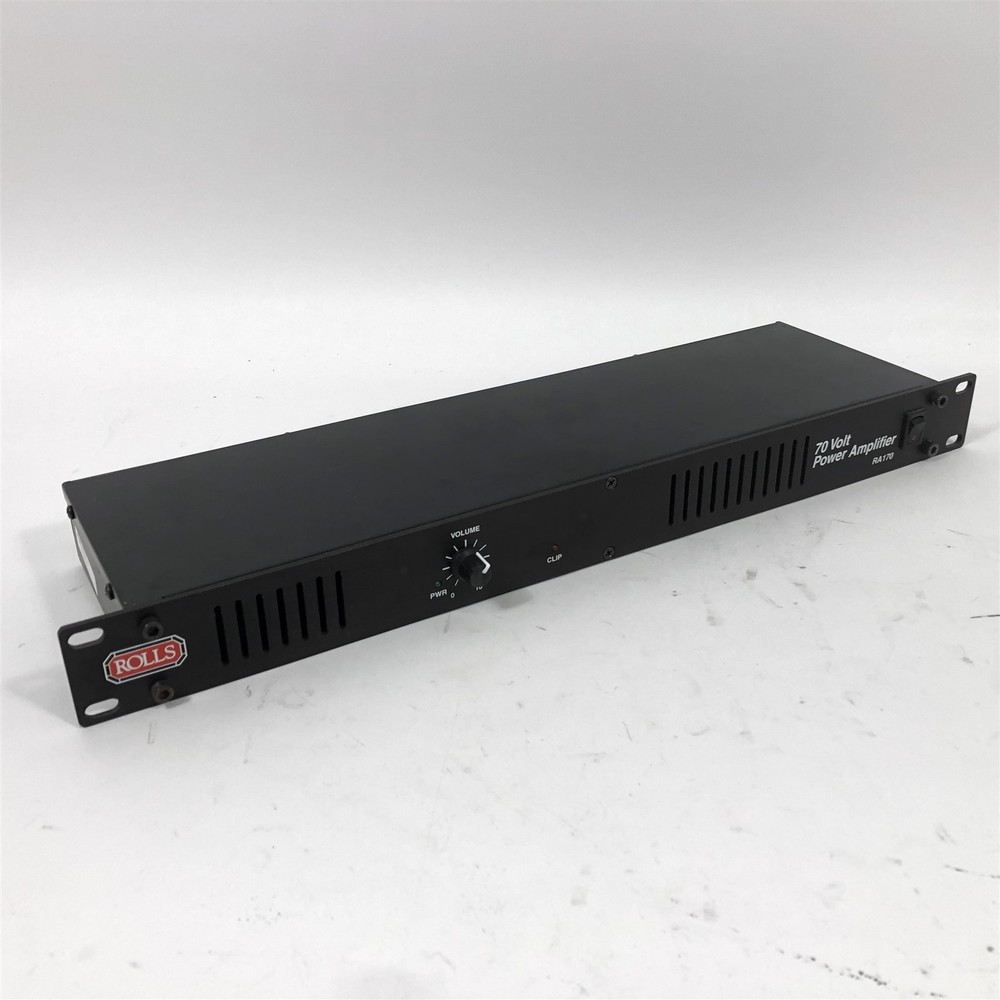 Rolls RA170 70V Power Amplifier - Black