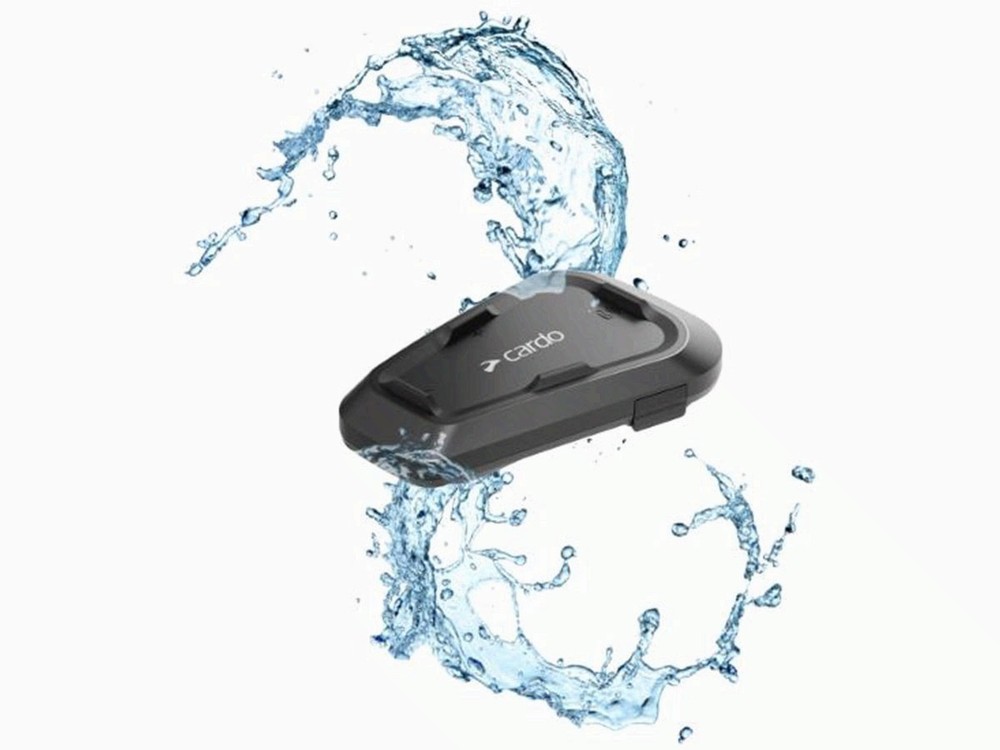 Caɾdo SPIRIT DUO Bluetooth Headset Set - 2 Riders Waterproof Intercom - Pair