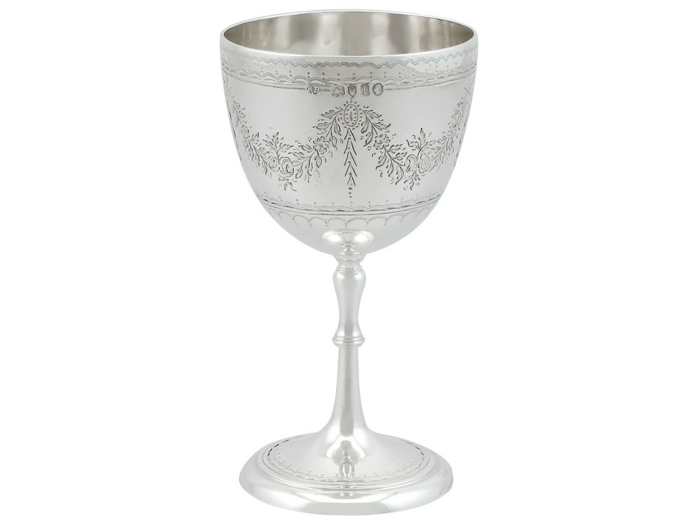 Sterling Silver Goblet - Antique Victorian (1866)