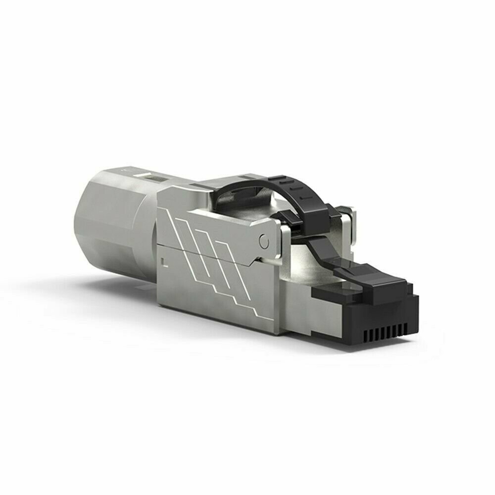 6 Pcs CAT8 Full Shielded RJ45 Network LAN Ethernet Plug Connector PackTool Less