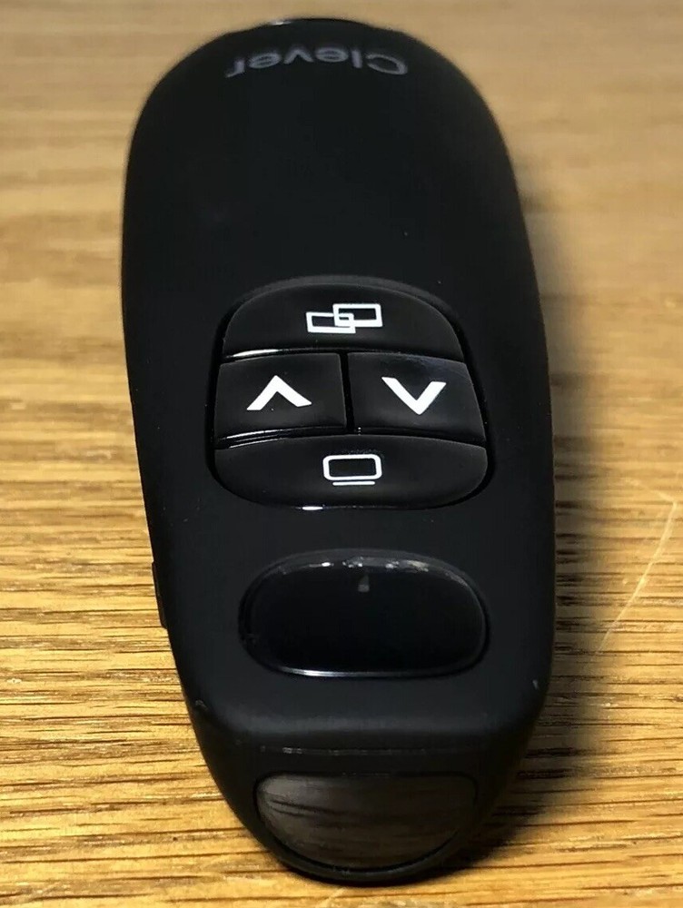 Clever Wireless Presentation Non Laser Pointer Remote Control C760 Black