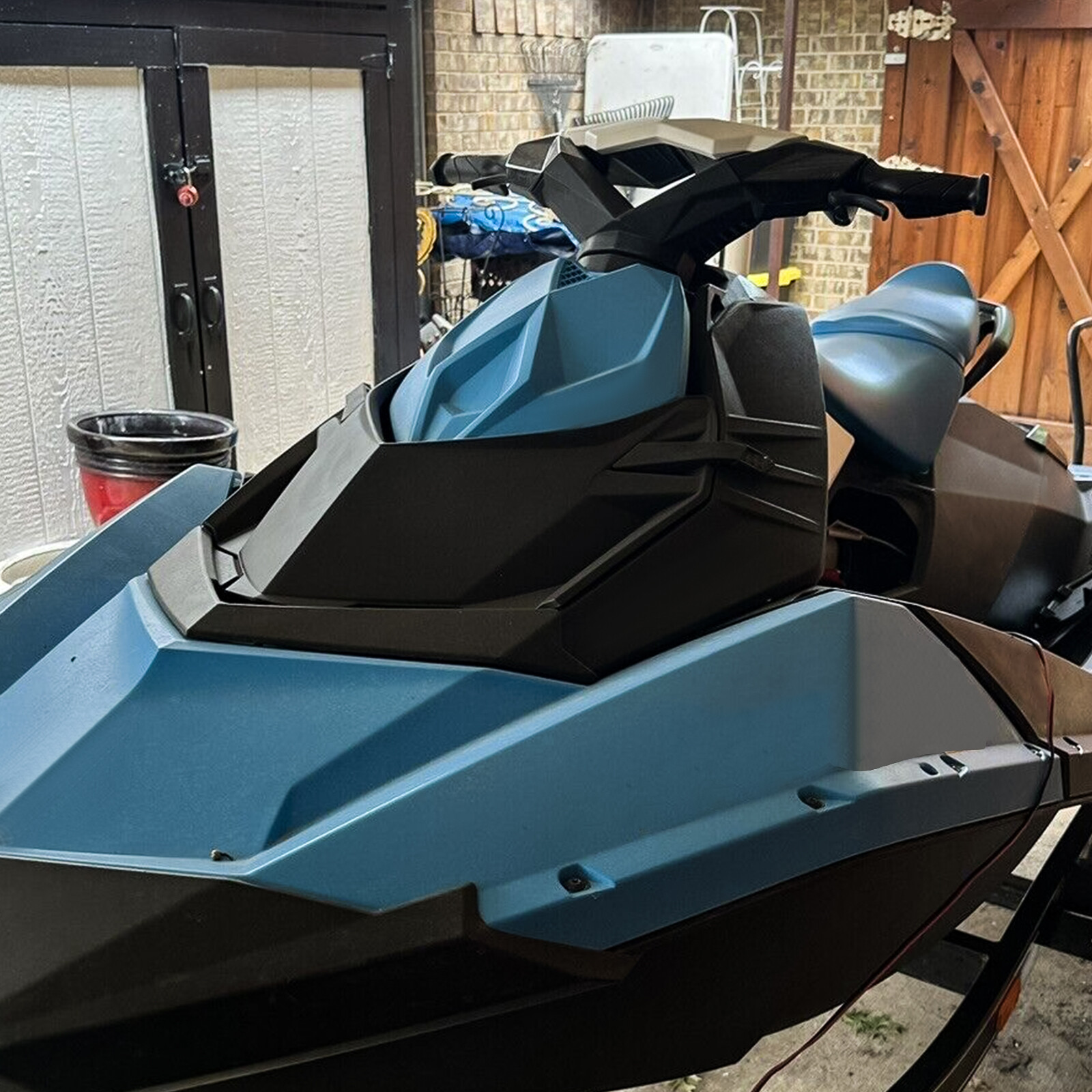 Front Upper Storage Cargo Bin Cover Deflector Lid For 14-22 Sea-Doo Spark TRIXX