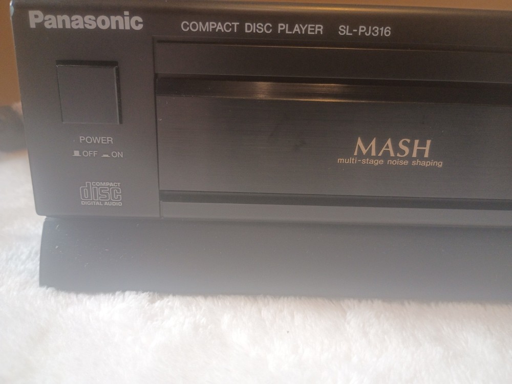 Panasonic SL-PJ316 MASH 4DAC Digital System CD Player