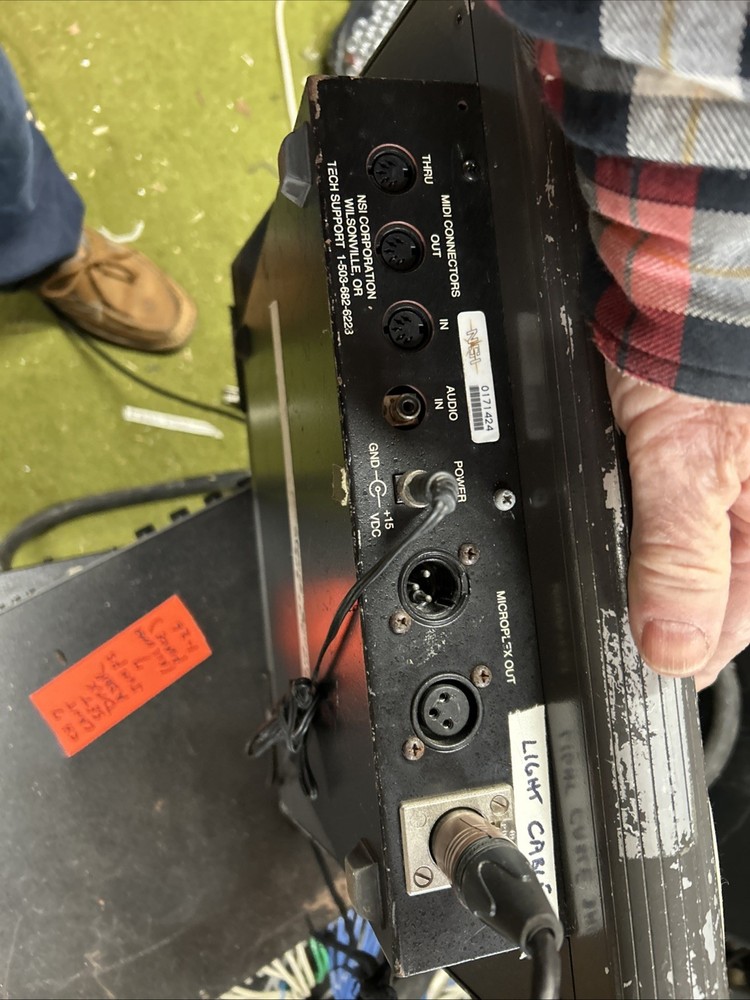 Dmx Stage Lighting Controller Nsi mC 6300 16 Channel Controller W Memory