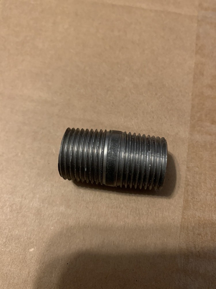 Steel Pipe Nipple, Threaded on Both Ends, 1/2 NPT, 1-1/2" Long MCMASTER-CARR