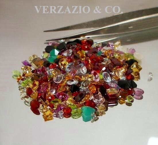 100+ CT MIX LOT LOOSE FACETED NATURAL GEMSTONES MIXED GEMS WHOLESALE LOOSE GEM