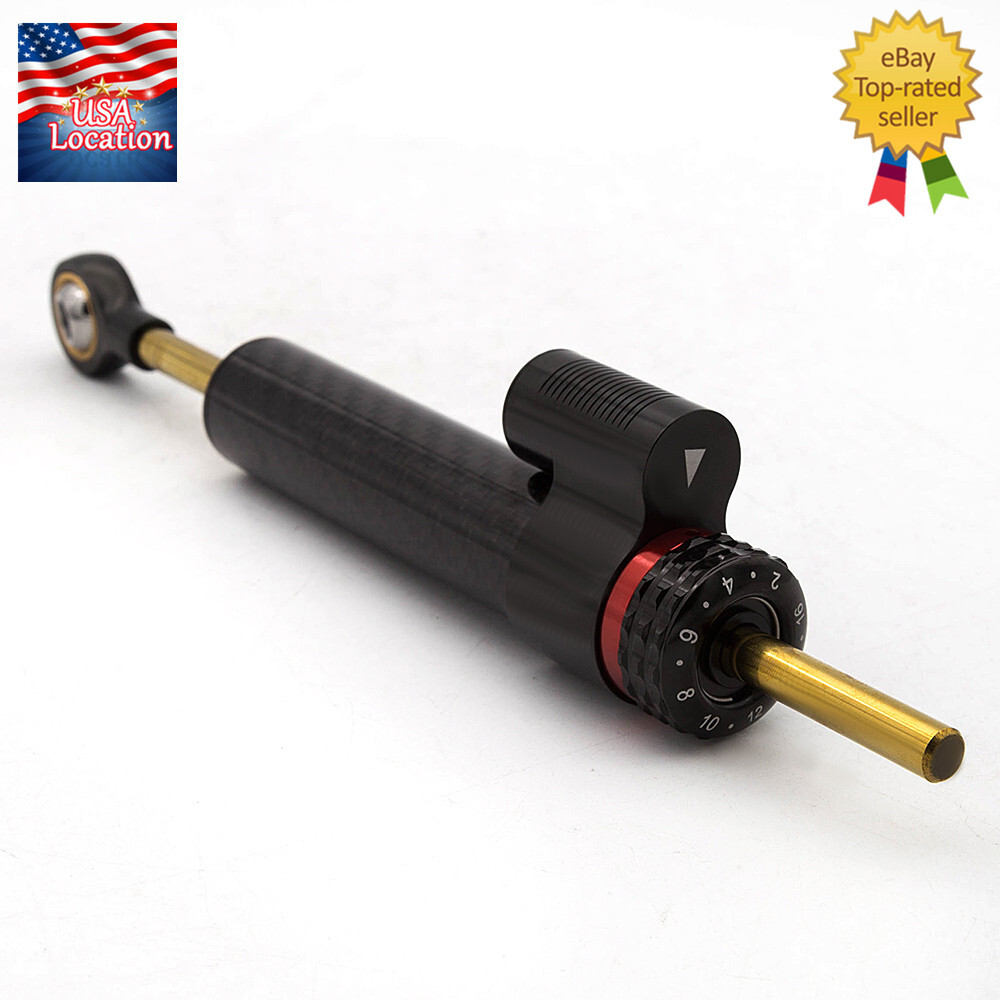 For Yamaha MT-09 FZ09 2013-2020 Carbon Fiber Steering Damper Bracket Mount Kit