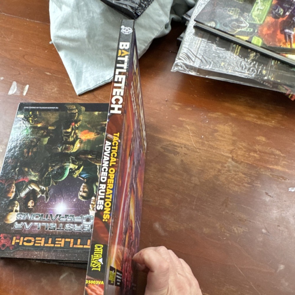 Catalyst Game Labs Battletech Tactical Operations Advanced Rules Hardcover 2021
