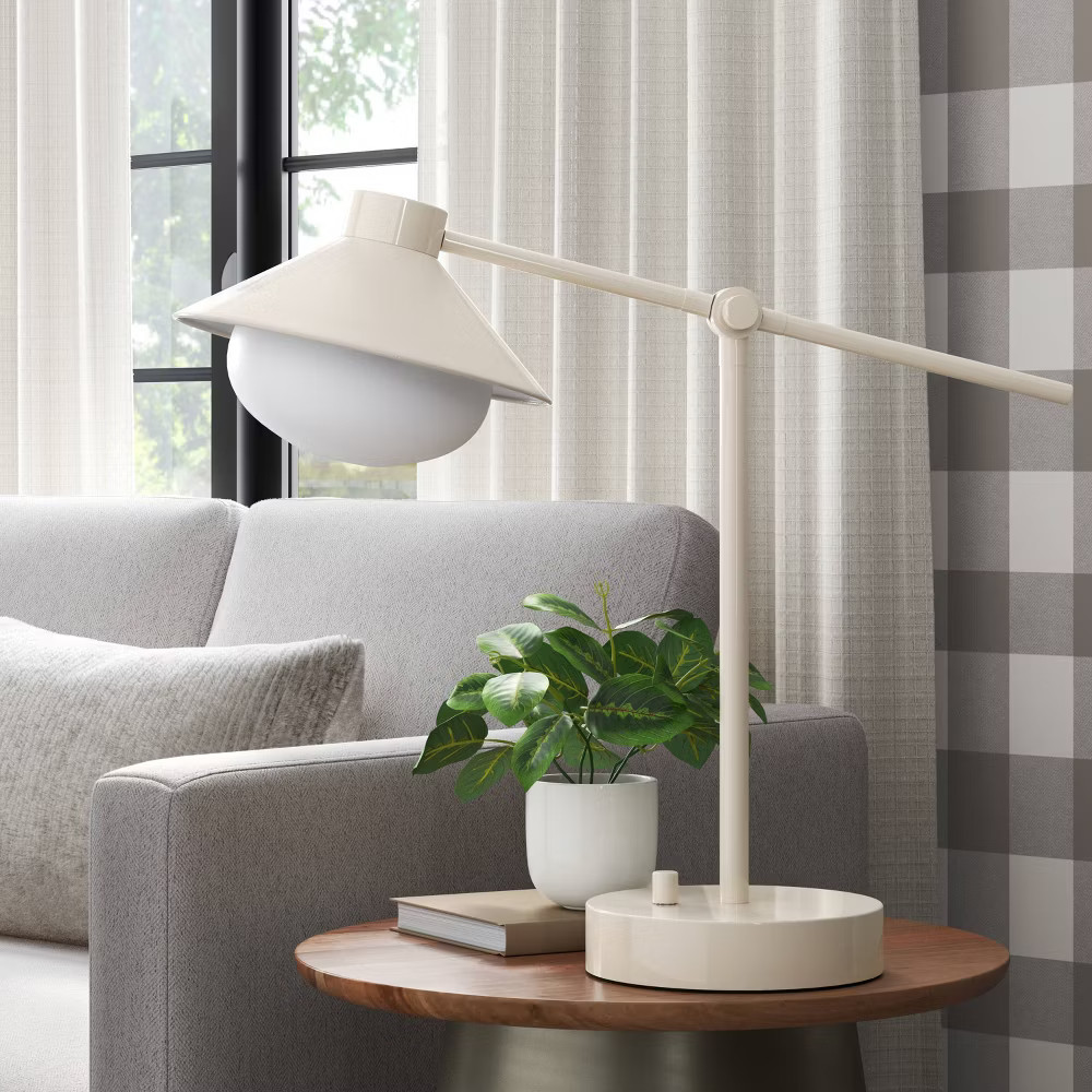 Shaded Orb Task Lamp Cream - Threshold