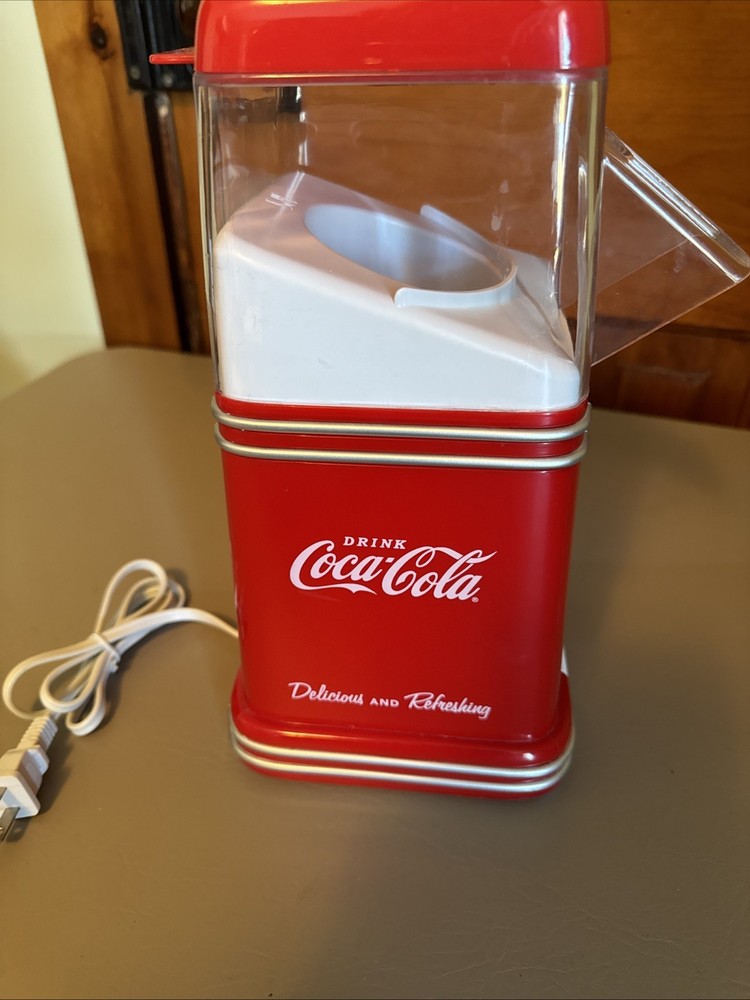 Nostalgia Coca Cola Popcorn Maker. Red Never Used