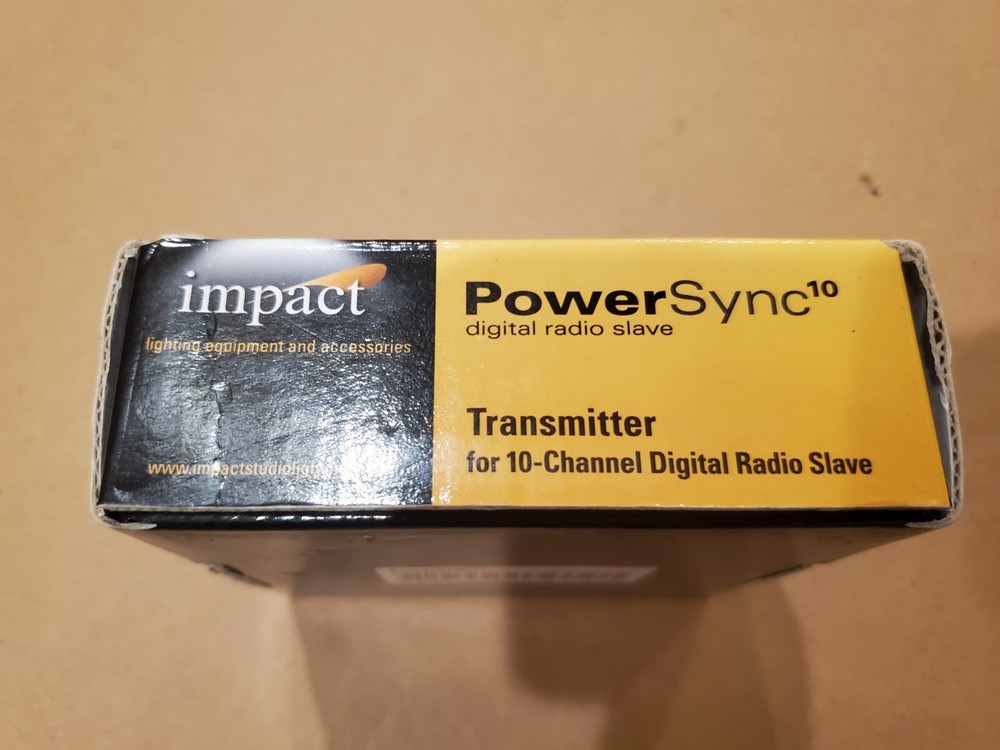 Impact PowerSync10 digital radio slave Transmitterfor 10Channel Digital Untested