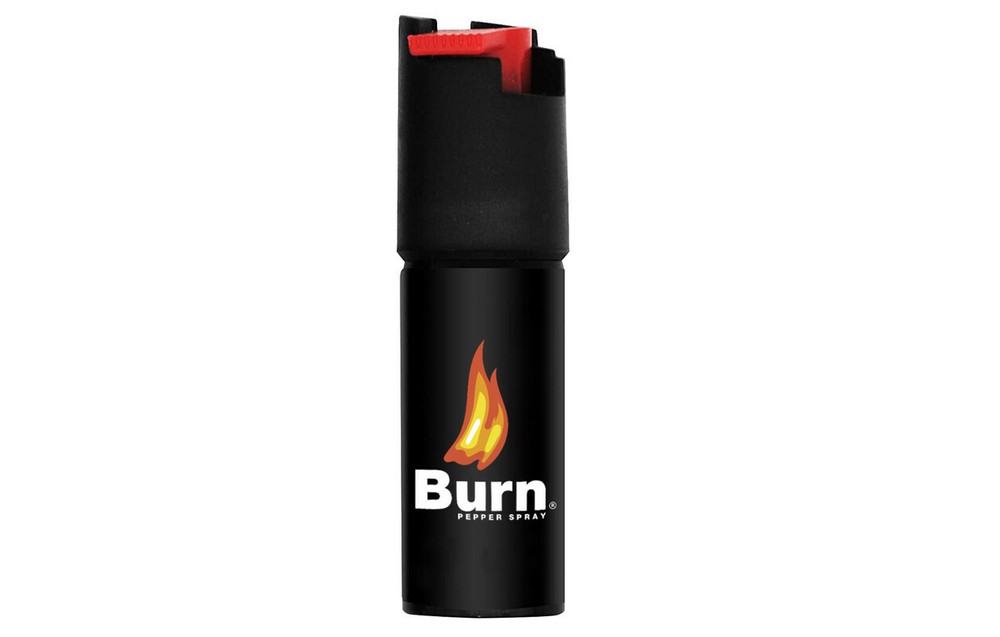 4 PACK BURN Blue Pepper Spray Self Defense1/2oz Keychain Security Case Molded