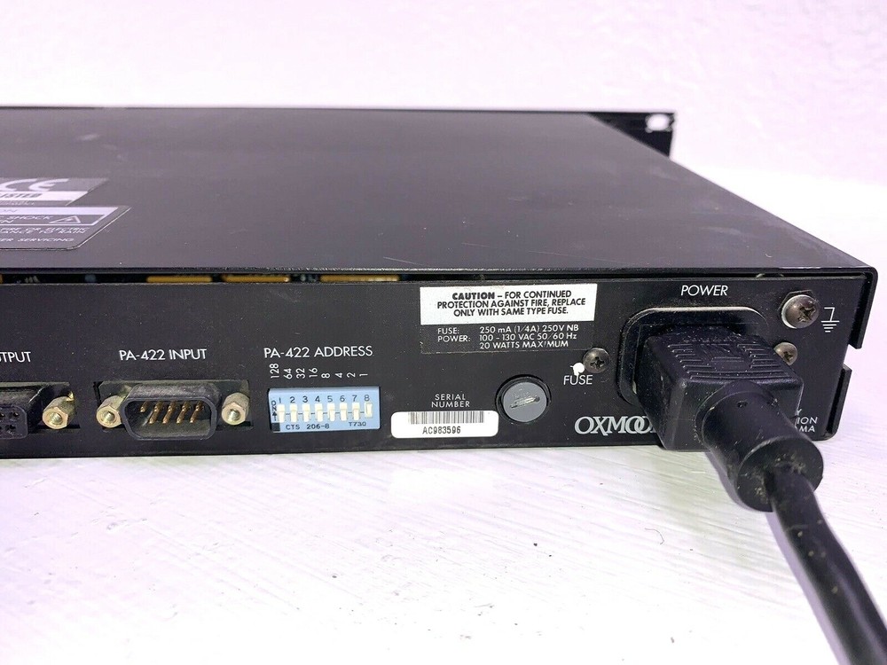 Oxmoor DEQ-1 High Resolution Programmable Equalizer Tested