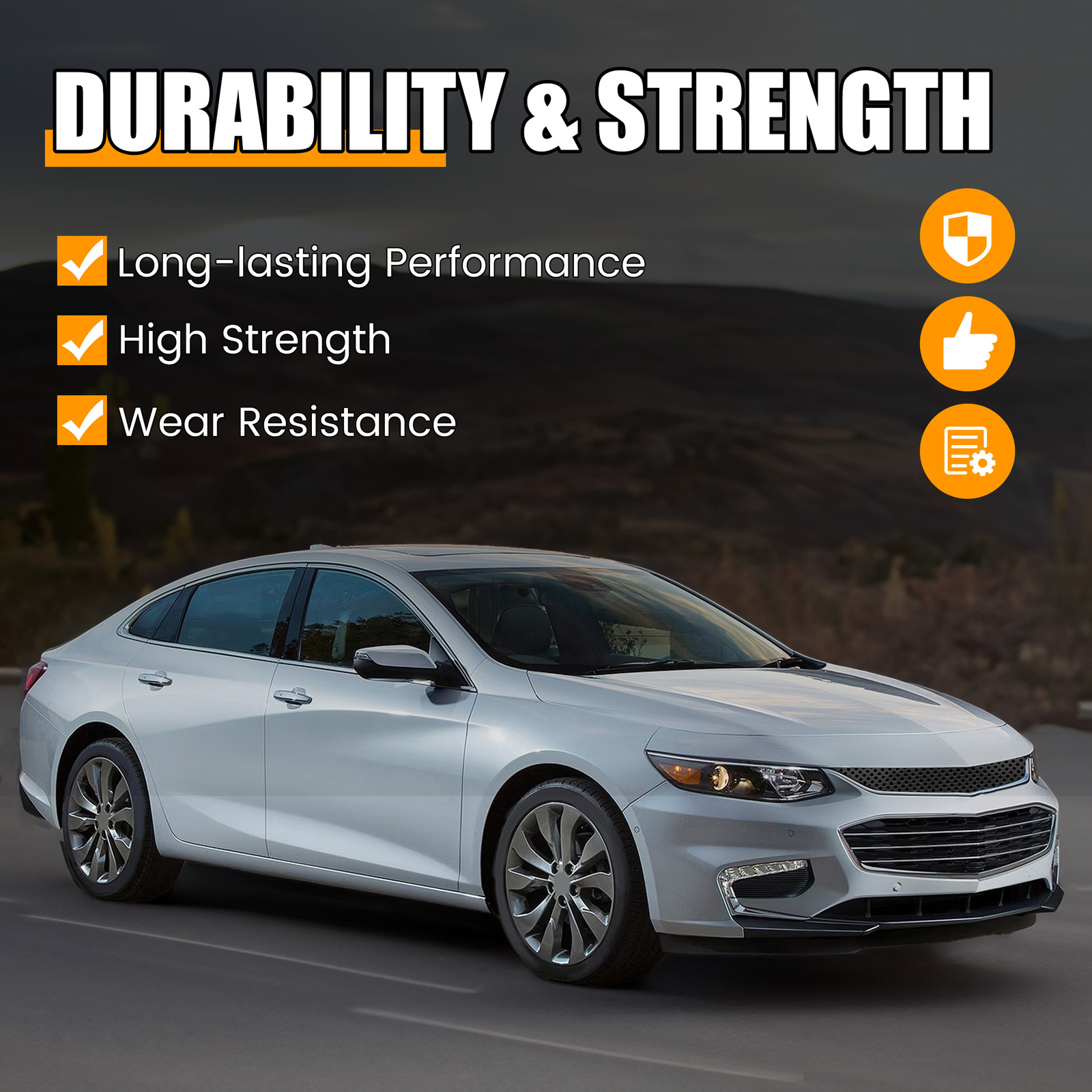 Upper Radiator Core Support Tie Bar For Chevrolet Malibu 2016-2024 #84020973