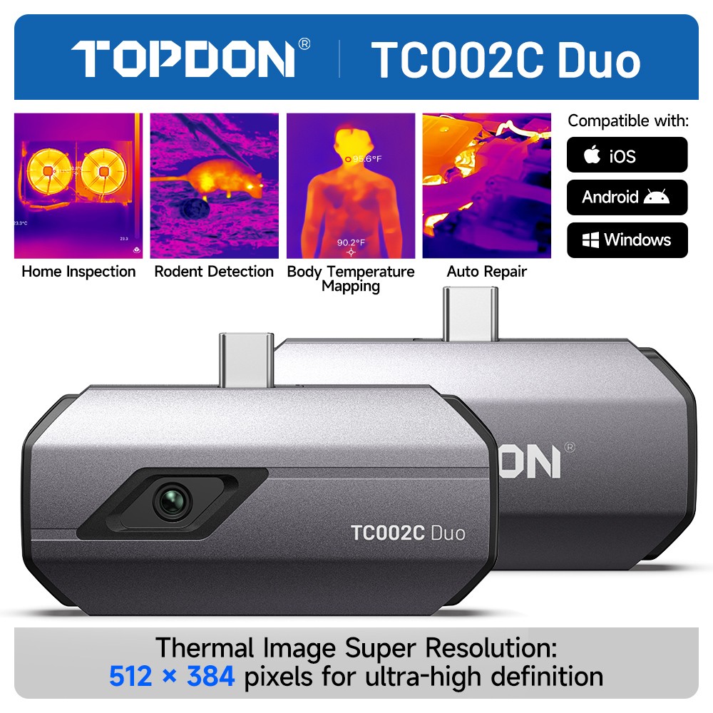 TOPDON TC002C Duo Thermal Imaging Camera