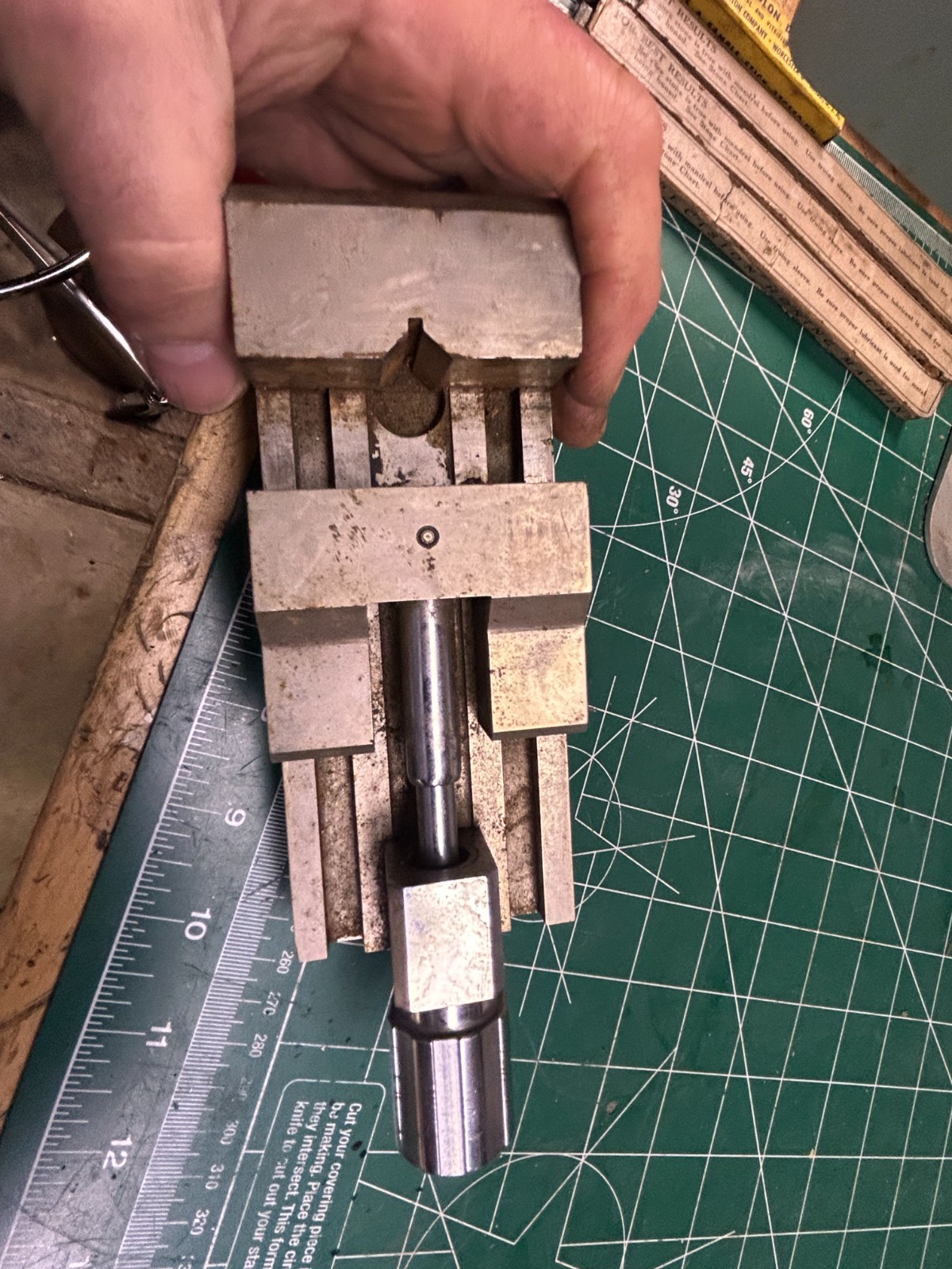 MACHINIST HmSh LATHE MILL 2 1/2" Tool Makers Precision Sine Vise Grinding