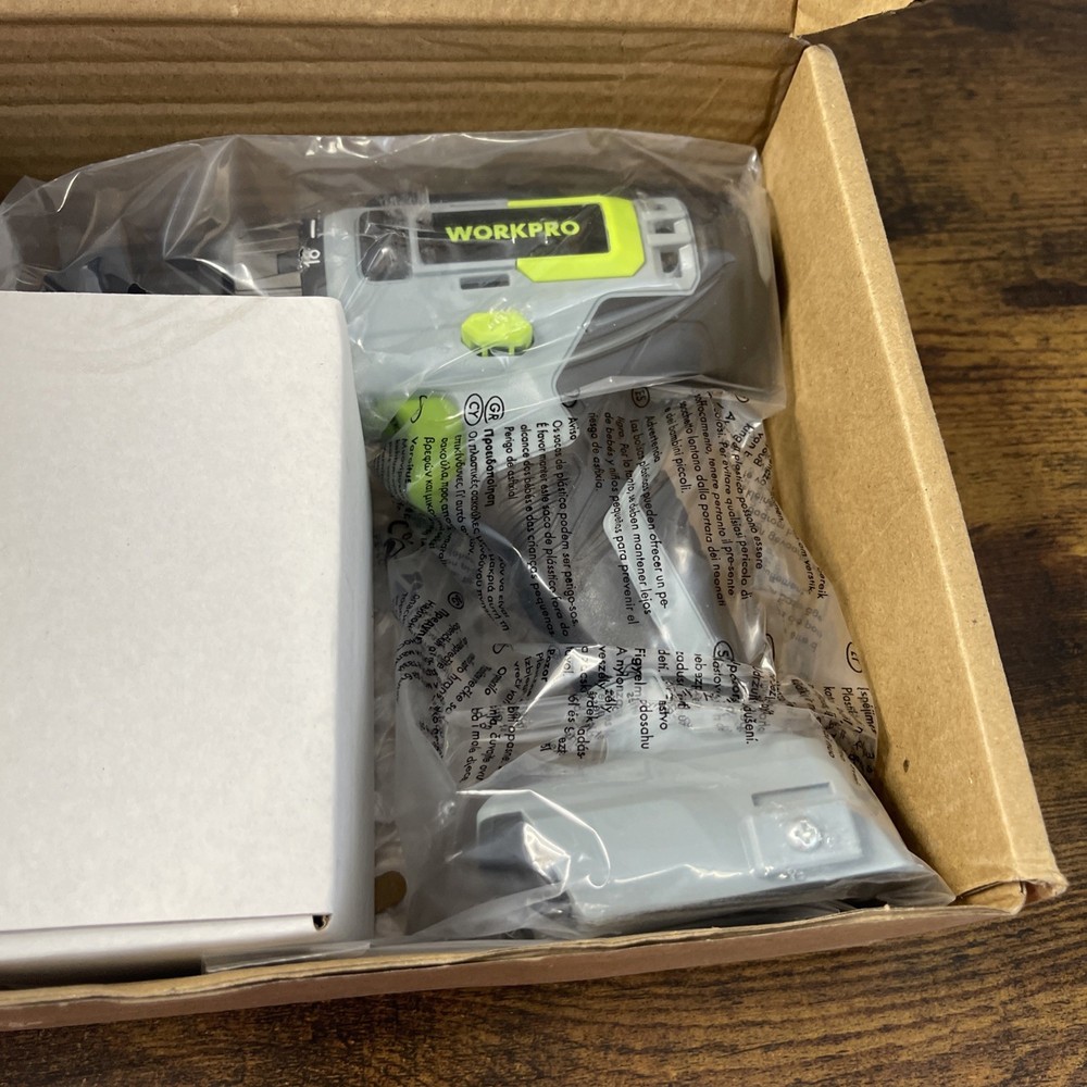 Workpro 20v Cordless Drill Driver Set Grey