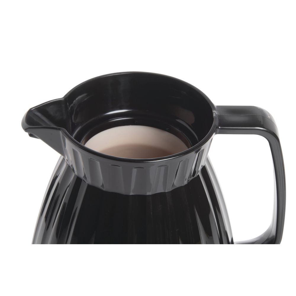 HUBERT® 0.6 L Black Plastic Server