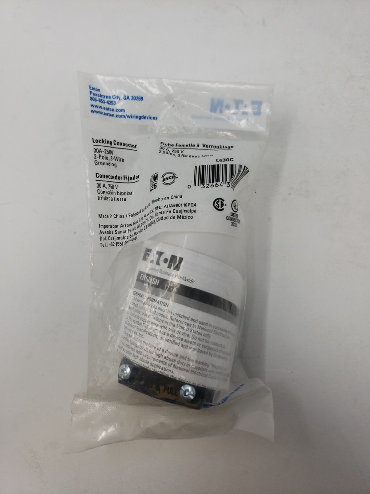 Eaton L630C Locking Connector