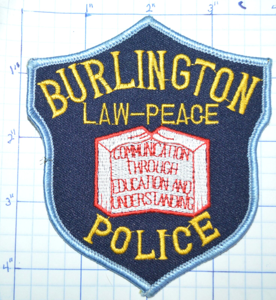 MASSACHUSETTS, BURLINGTON POLICE DEPT PATCH