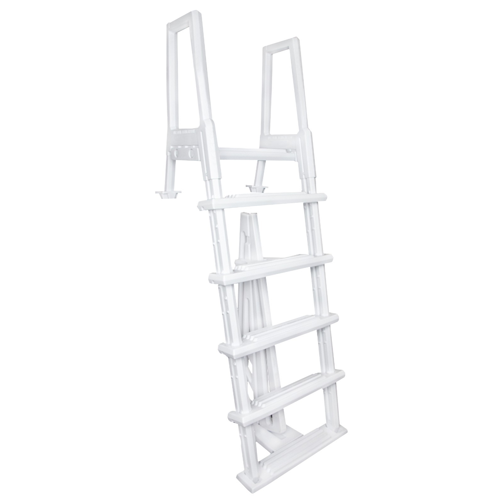 Heavy Duty Resin In-Pool Above Ground Swimming Pool Ladder - 48" up to 54"