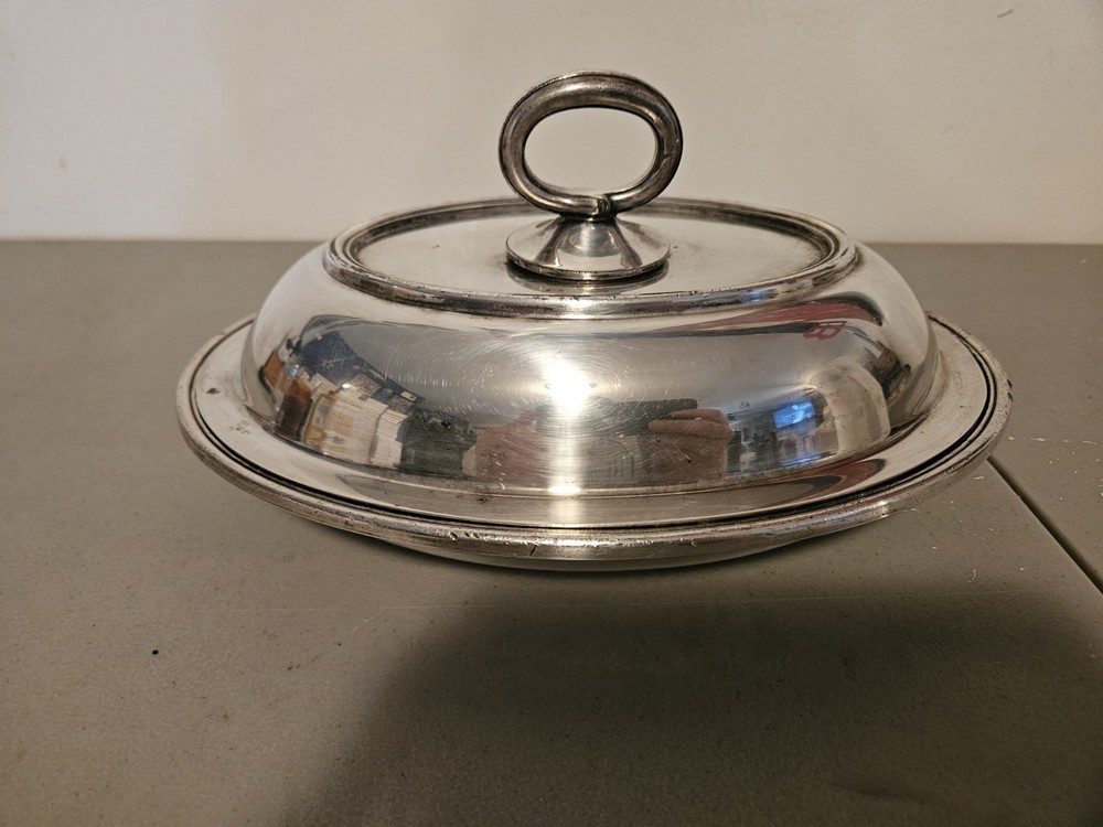 Reed & Barton Oval Serving Bowl with Lid