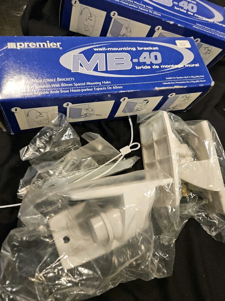Paradgim MB-40 Speaker Wall Mounting Brackets
