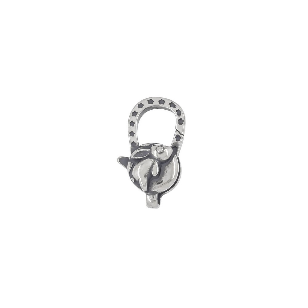 Sterling Silver Bunny Lobster Spring Clasp #51089